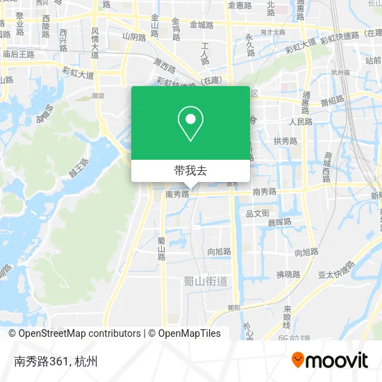 南秀路361地图