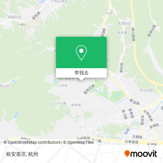 裕安茶庄地图