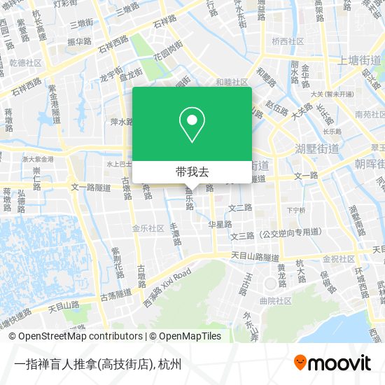 一指禅盲人推拿(高技街店)地图