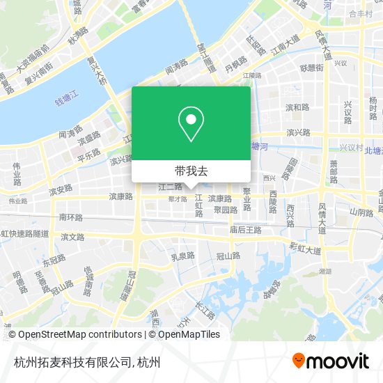 杭州拓麦科技有限公司地图