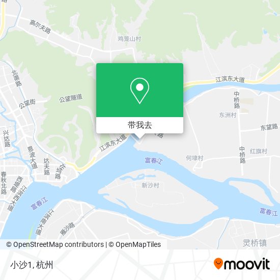 小沙1地图