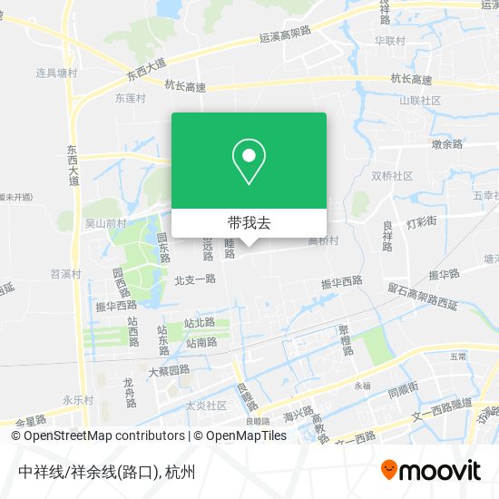 中祥线/祥余线(路口)地图