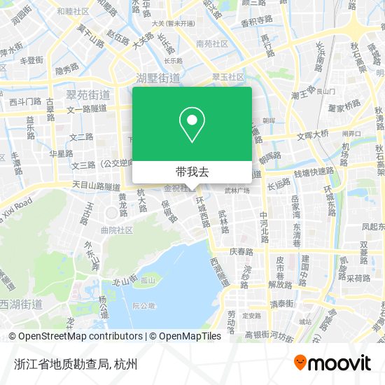 浙江省地质勘查局地图