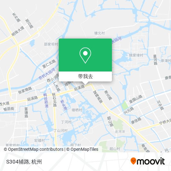 S304辅路地图