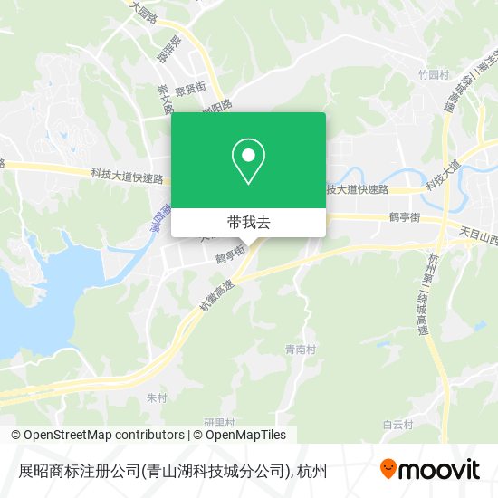 展昭商标注册公司(青山湖科技城分公司)地图