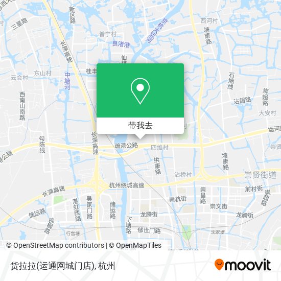货拉拉(运通网城门店)地图