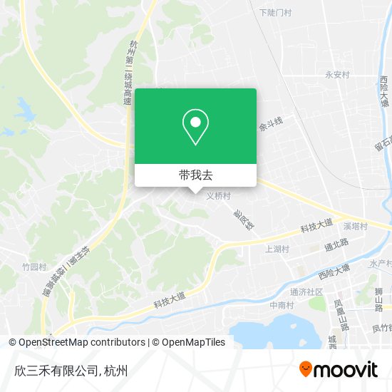 欣三禾有限公司地图