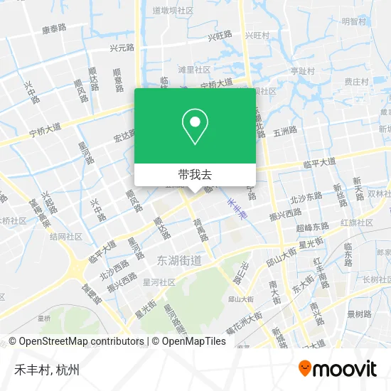 禾丰村地图