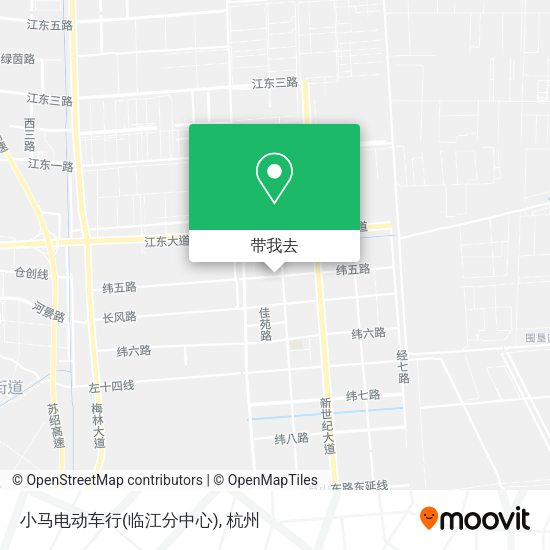 小马电动车行(临江分中心)地图