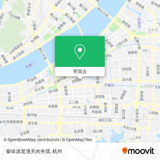 秦味源老潼关肉夹馍地图