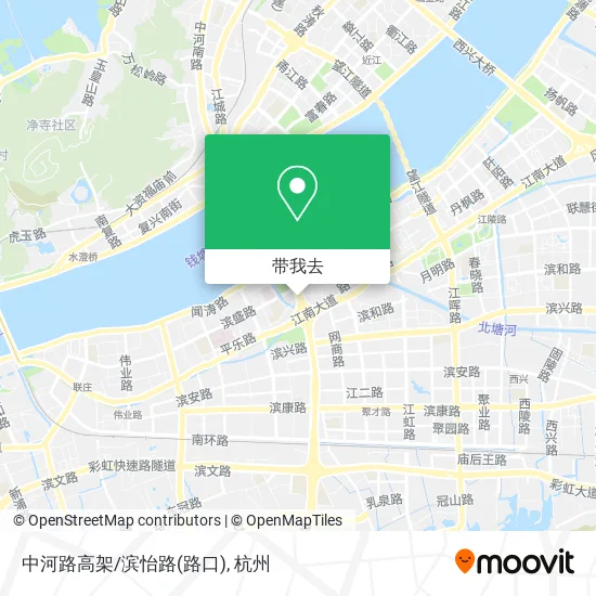 中河路高架/滨怡路(路口)地图