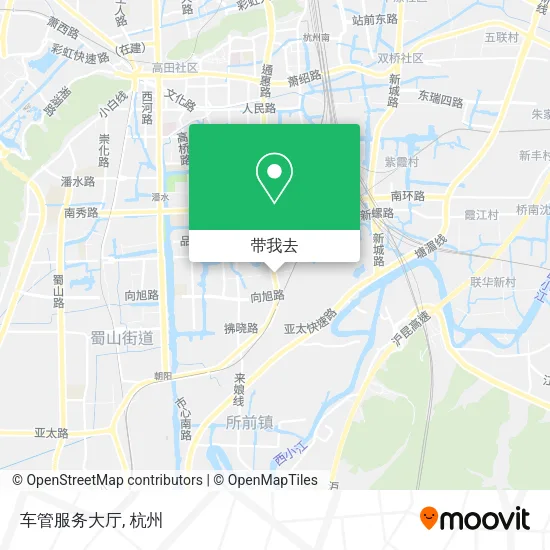 车管服务大厅地图