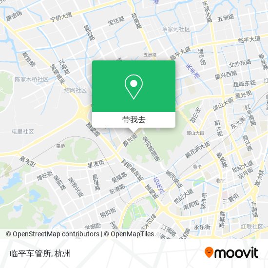 临平车管所地图