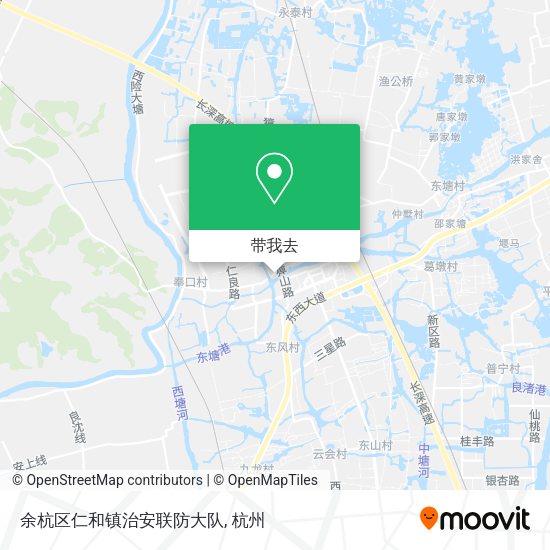 余杭区仁和镇治安联防大队地图