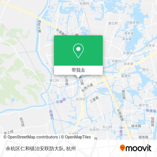 余杭区仁和镇治安联防大队地图