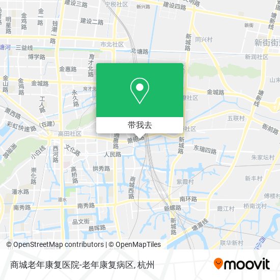 商城老年康复医院-老年康复病区地图