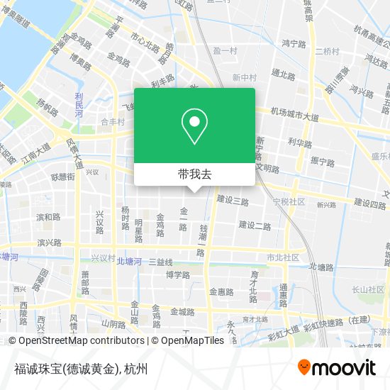 福诚珠宝(德诚黄金)地图