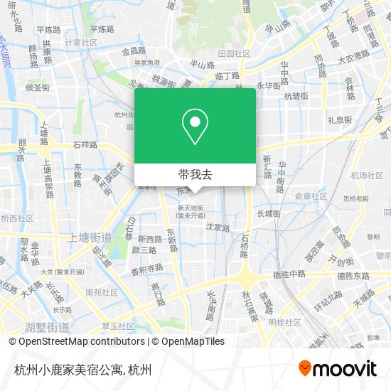 杭州小鹿家美宿公寓地图