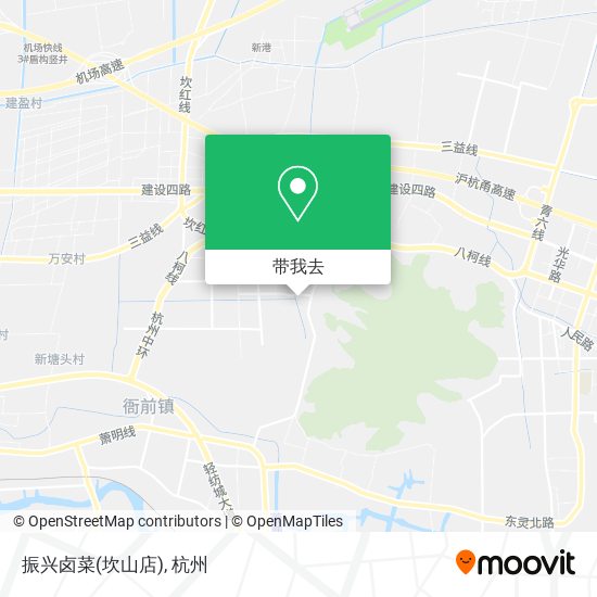 振兴卤菜(坎山店)地图