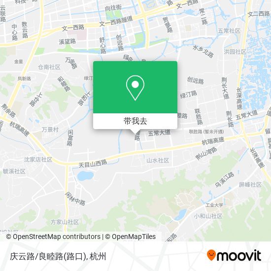 庆云路/良睦路(路口)地图