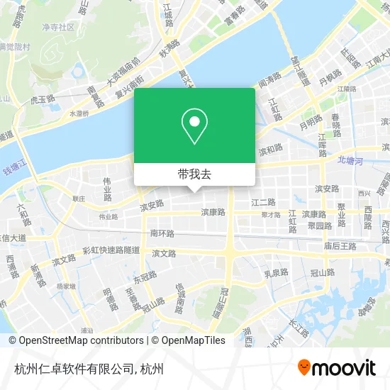 杭州仁卓软件有限公司地图