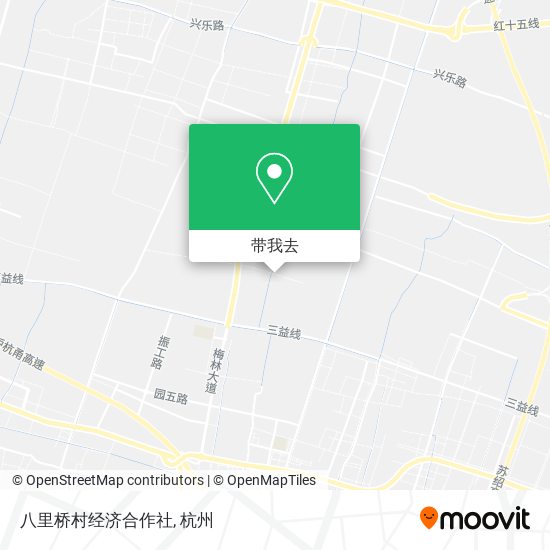 八里桥村经济合作社地图