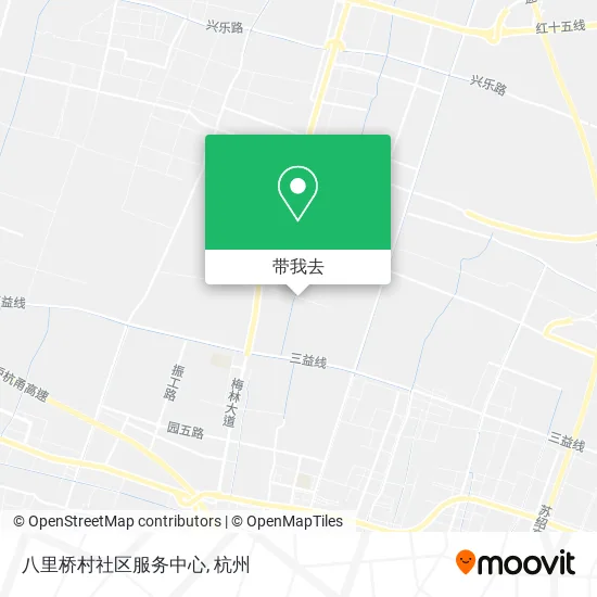八里桥村社区服务中心地图