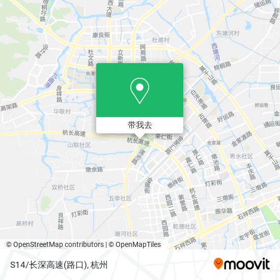 S14/长深高速(路口)地图