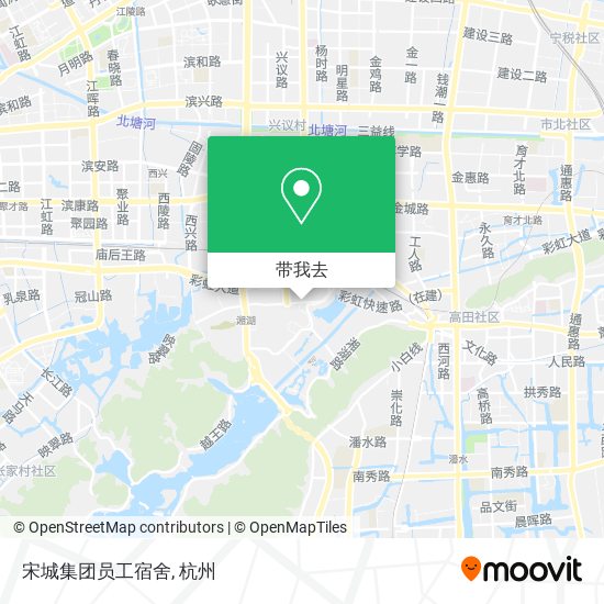 宋城集团员工宿舍地图