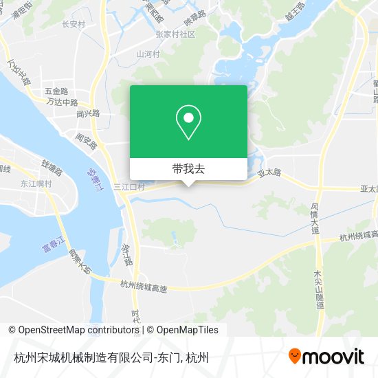杭州宋城机械制造有限公司-东门地图
