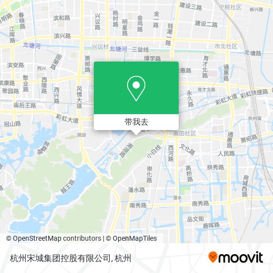 杭州宋城集团控股有限公司地图