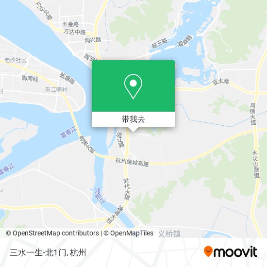 三水一生-北1门地图