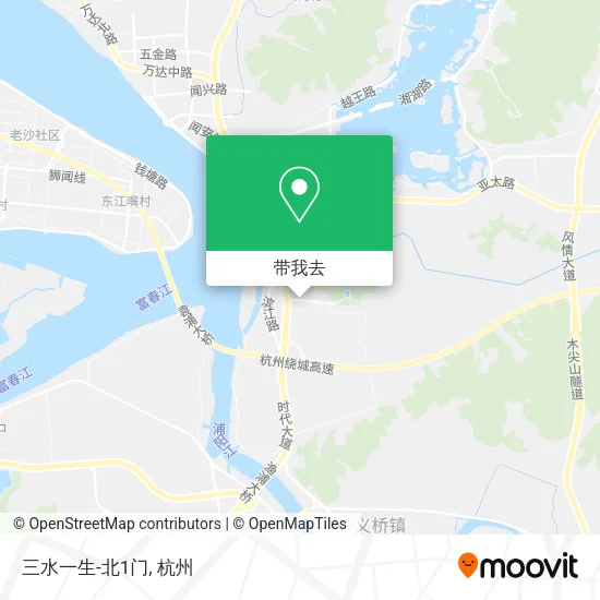 三水一生-北1门地图