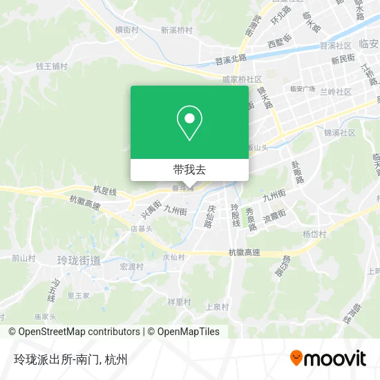 玲珑派出所-南门地图