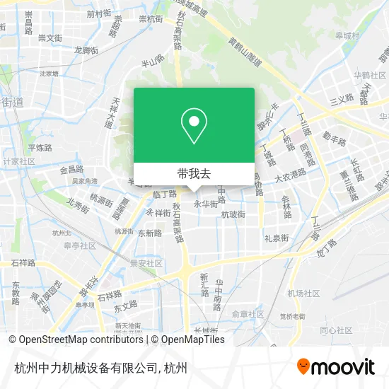杭州中力机械设备有限公司地图