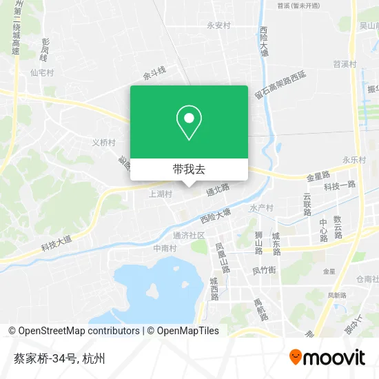 蔡家桥-34号地图