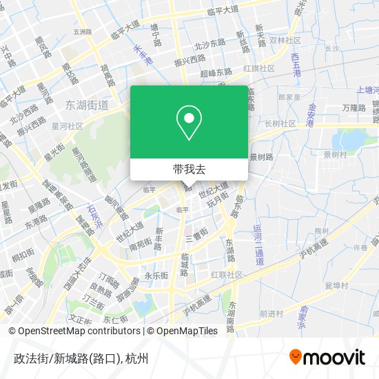 政法街/新城路(路口)地图