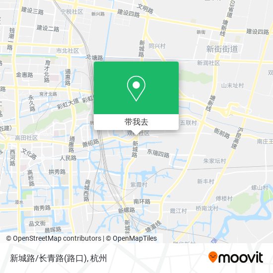 新城路/长青路(路口)地图