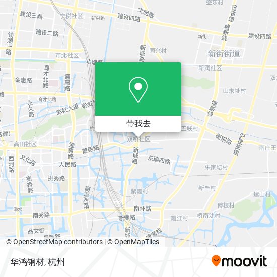 华鸿钢材地图
