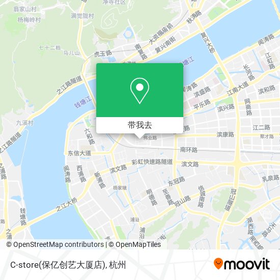 C-store(保亿创艺大厦店)地图