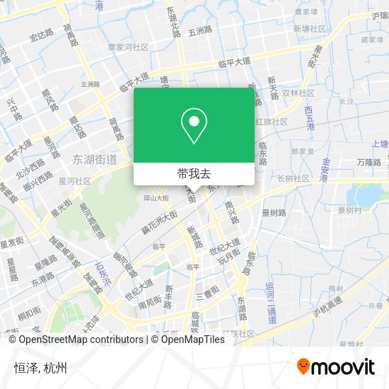 恒泽地图