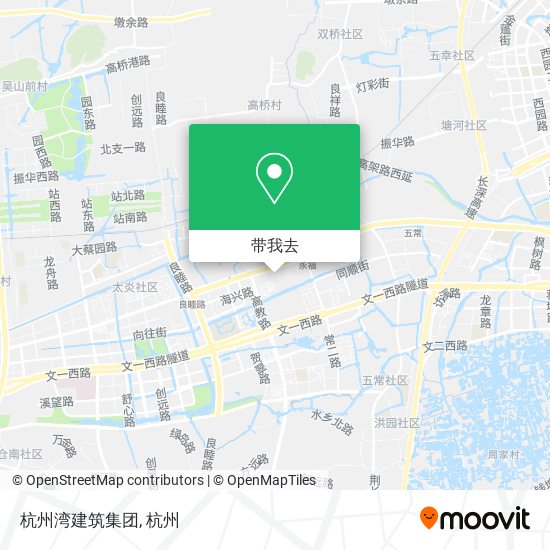 杭州湾建筑集团地图