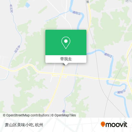 萧山区美味小吃地图