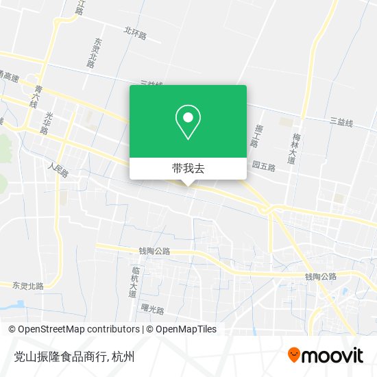 党山振隆食品商行地图