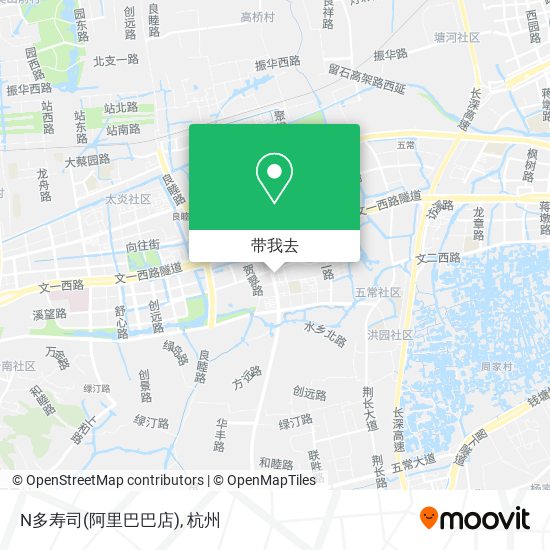 N多寿司(阿里巴巴店)地图