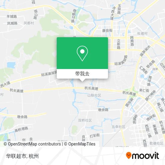 华联超市地图