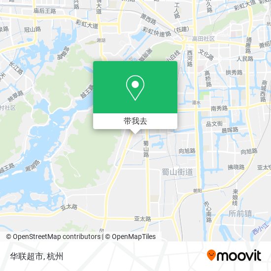 华联超市地图