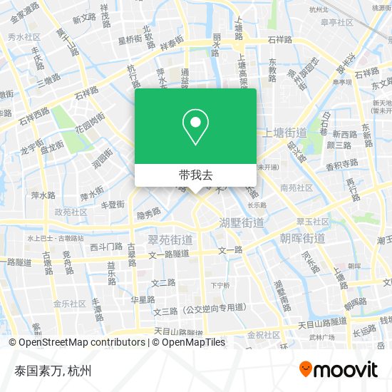 泰国素万地图