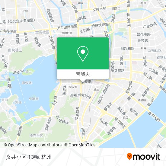 义井小区-13幢地图