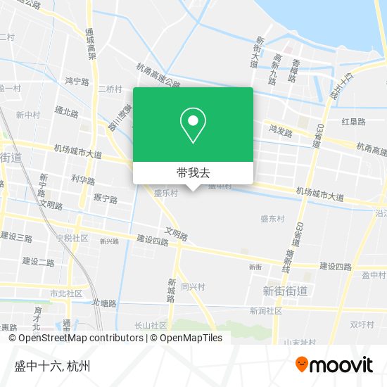 盛中十六地图